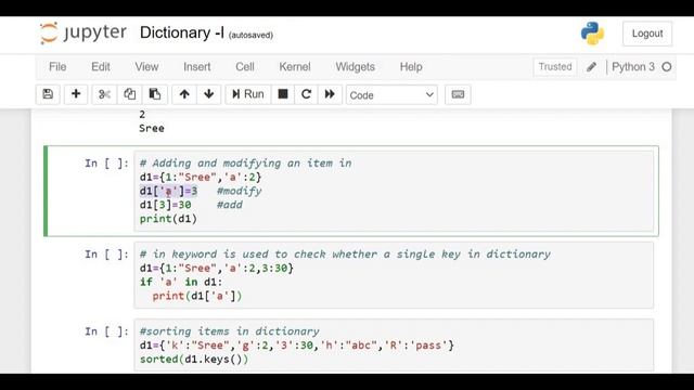 Python Dictionaries|How to create dictionaries in python|Inserting,Updating, deleting in dictionary