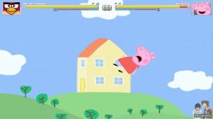 M.U.G.E.N. BATTLES | Red Bird vs Peppa Pig | Angry Birds vs Peppa Pig