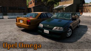 Мод Opel Omega A для BeamNG.drive