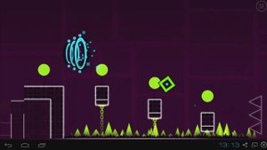 Geometry Dash Lvl 8, Time Machine ( все монетки )