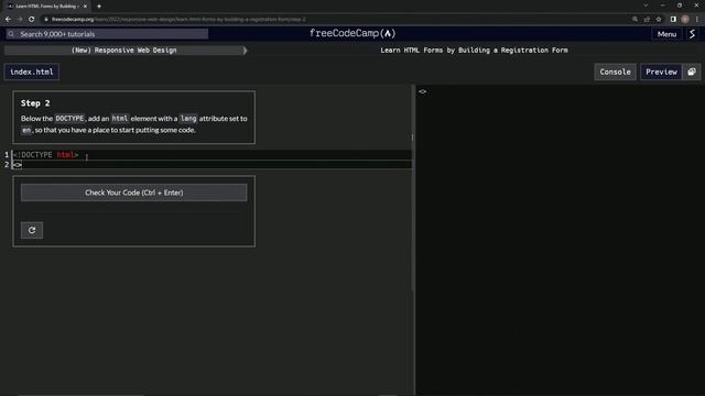 (ARCHIVED) Learn HTML Forms by Building a Registration Form - Step 2