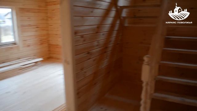 Обзор дома из сухого профилированного бруса камерной сушки