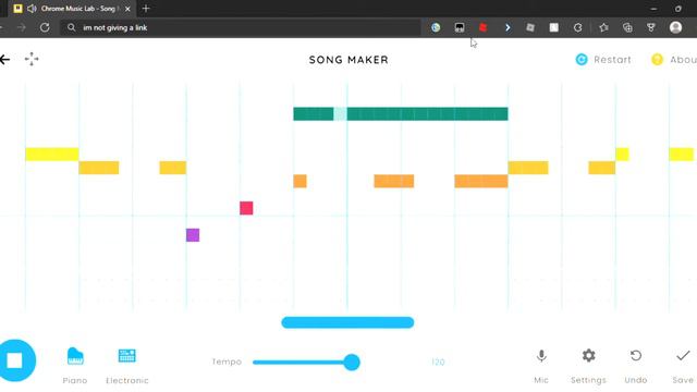 Avengers Theme (Chrome Music Lab) смотреть онлайн