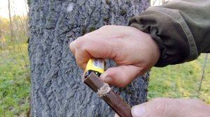 Мой костровой набор.Виды растопок для костра."Жжонка"."Смоляк"и другие.