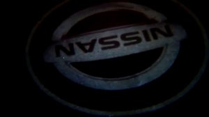 Подсветка дверей с логотипом Nissan . На P12.