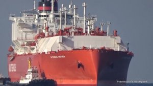 LA MANCHA KNUTSEN LNGタンカー LNG TANKER SHIP