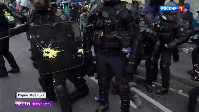 Ситуация в Париже на 15 декабря 2018 смотреть онлайн