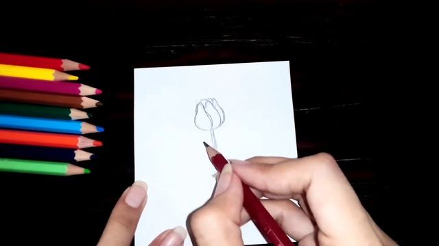 Easy flower sketch || Flower pattern