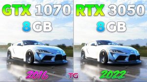 GTX 1070 vs RTX 3050 - Test in 10 Games