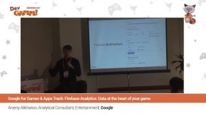 Арсений Алиханов (Google) - Аналитика Firebase: Данные в основе вашей игры