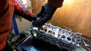 простой способ достать заломыш вкладыш и сварка