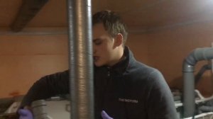 Очистка сетки барабанного фильтра в УЗВ для форели и осетра
