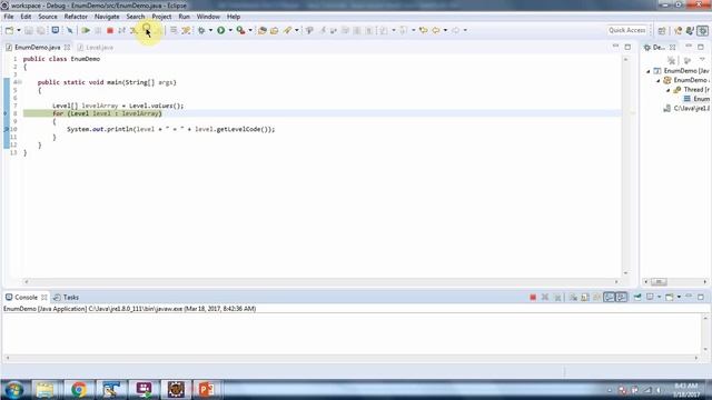 How to define a constructor and method in enum? - enum Level | Java enum | enum in Java