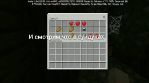 Сид на заброшенную деревню в Маинкрафте