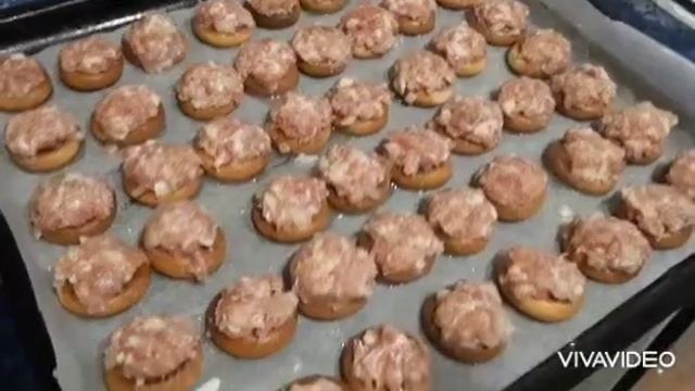 Быстрые Сушки с Фаршем под Сыром!простой и вкусный рецепт смотреть онлайн