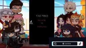 Hashiras react to Nezuko as Yae miko | kny × genshin | (au)◖⚆ᴥ⚆◗