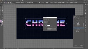 How to Create a Retro Chrome Text Effect in Adobe Illustrator