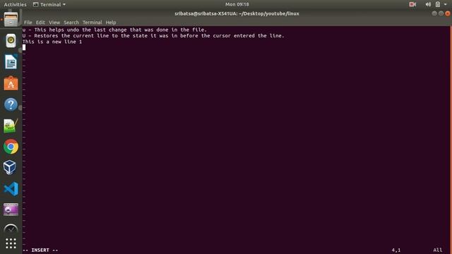 linux beginner tutorials 6 vi editor 2(with search and replace)