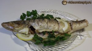 Судак в духовке - Baked fish