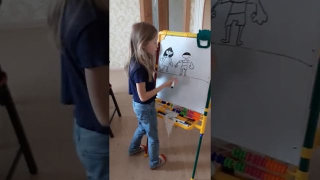 Уроки рисования от Марии, 7 лет. смотреть онлайн