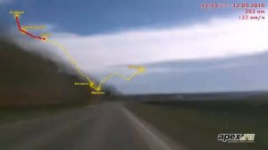 Авто-путешествие "Москва- Владивосток" за 80 секунд