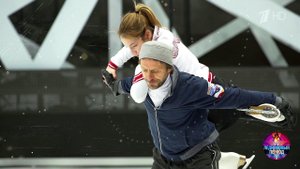 Мария Луговая и Повилас Ванагас. Тренировка. Ледниковый период 2020. Фрагмент выпуска от 05.12.2020