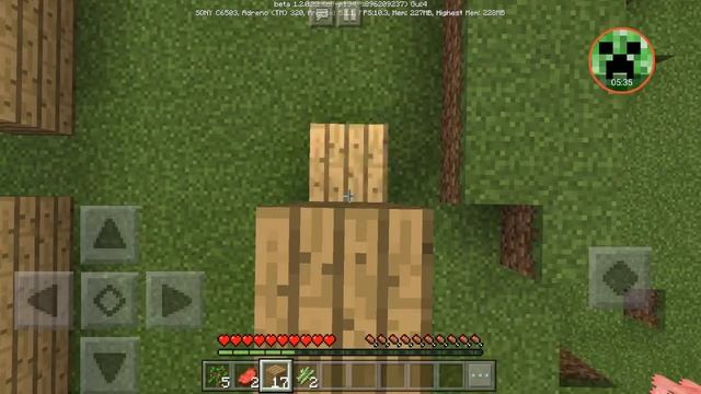 Выживание майнкрафт 1.2.0.2.2 на телефоне кровать в начале мира:-) смотреть онлайн