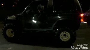 Паджеро 2 , 1 uz. Первый выезд.