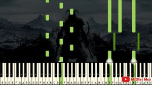 The Elder Scrolls V: Skyrim - Main Theme Reverse Cover