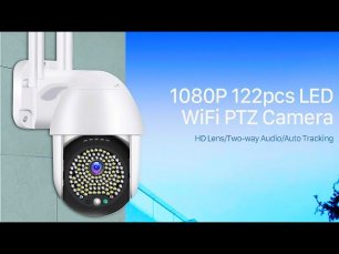 Anbiux WiFi PTZ Camera with Auto Tracking