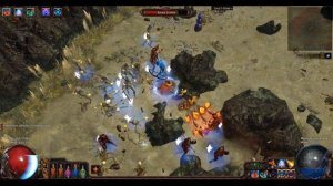 Path of Exile: Level 53 Summoner Fire Witch - Gameplay