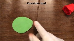 ROSE - CLAY MODEL / PLAY DOH MODEL / FLOWER MAKING / CLAY TUTORIAL / CLAY ART / CREATIVE HUD