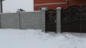 Ворота ,калитка, ручная ковка в стиле модерн в Барнауле