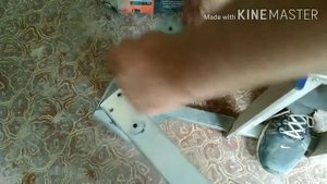 Ремонт лестницы-стремянки.