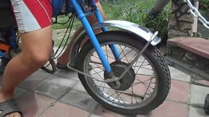 Робота передної вилки Карпаты 2