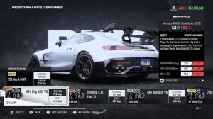 NFS Unbound - Mercedes AMG GT Black Series 2020 | Engine And Customization Showcase
