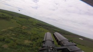 Боевая работа экипажа вертолета Ми_35 ЗВО