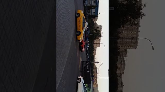 Lamborghini Aventador S in Moscow Business Centre смотреть онлайн