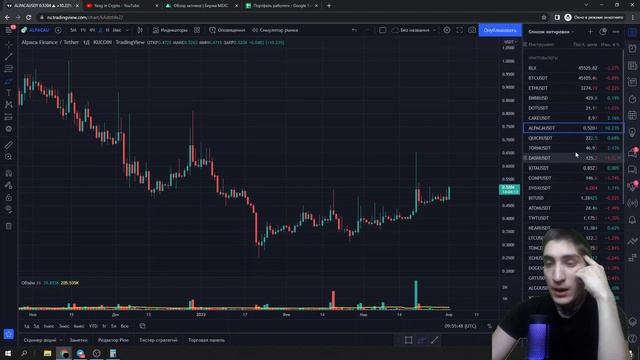 Портфель работяги, часть 6. Покупаем TWT, XCH, TORN, ALPACA. 1 апреля, обзор на рынка. смотреть онлайн
