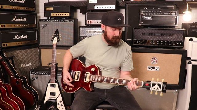 Review & Demo | '10 Gibson Les Paul Red Rocker Sammy Hagar Signature “Chickenfoot” смотреть онлайн