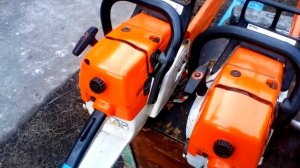 Мой арсенал из штилей и чемпиона. Бензопилы stihl 361 обзор после двух лет работы.