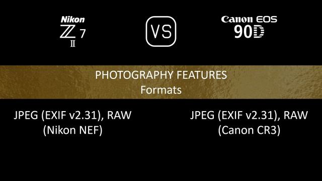 Nikon Z7 II vs. Canon EOS 90D: A Comparison of Specifications смотреть онлайн