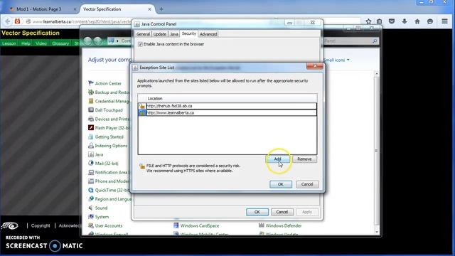 Setting up java security setting смотреть онлайн