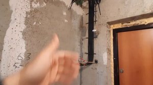 г.Пенза, мкр.Спутник. Частичный электромонтаж. Монтаж кабеля по потолку. Рассрочка на 4 месяца!!!