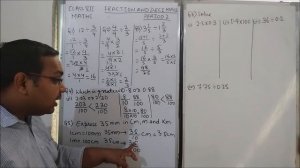 FRACTION AND DECIMAL CLASS 7 BY MANENDRA SIR ( PERIOD 2)