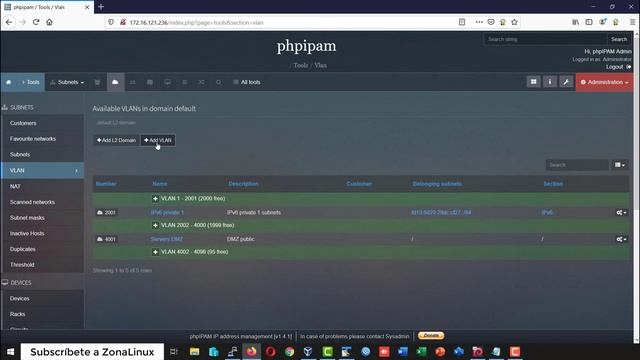 Aprendiendo a usar phpIPAM смотреть онлайн