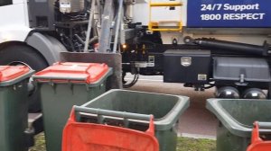 City of Parramatta council garbage collection Units, SUEZ SL810 Mercedes Benz Econic 2630 Bucher