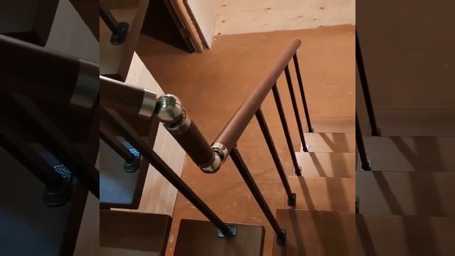 Г образная . Перила на заказ смотреть онлайн