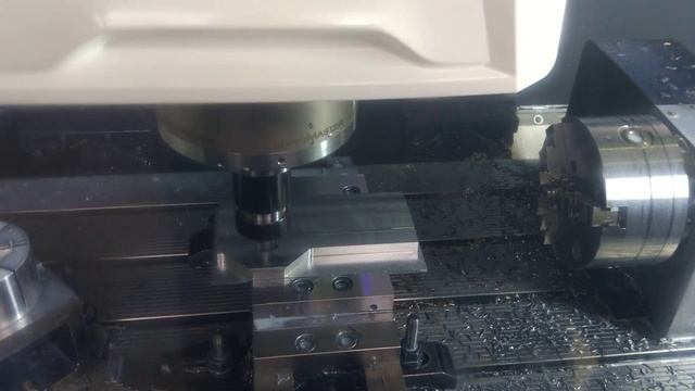 Динамическое фрезерование (сталь 45) смотреть онлайн