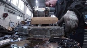 Atego провернуло вкладыши разборка двс